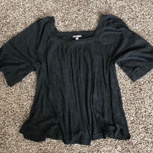 Women's plus Old Navy charcoal t-shirt